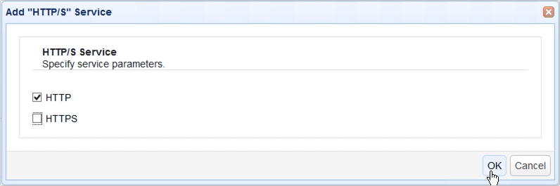 Add HTTP/S 